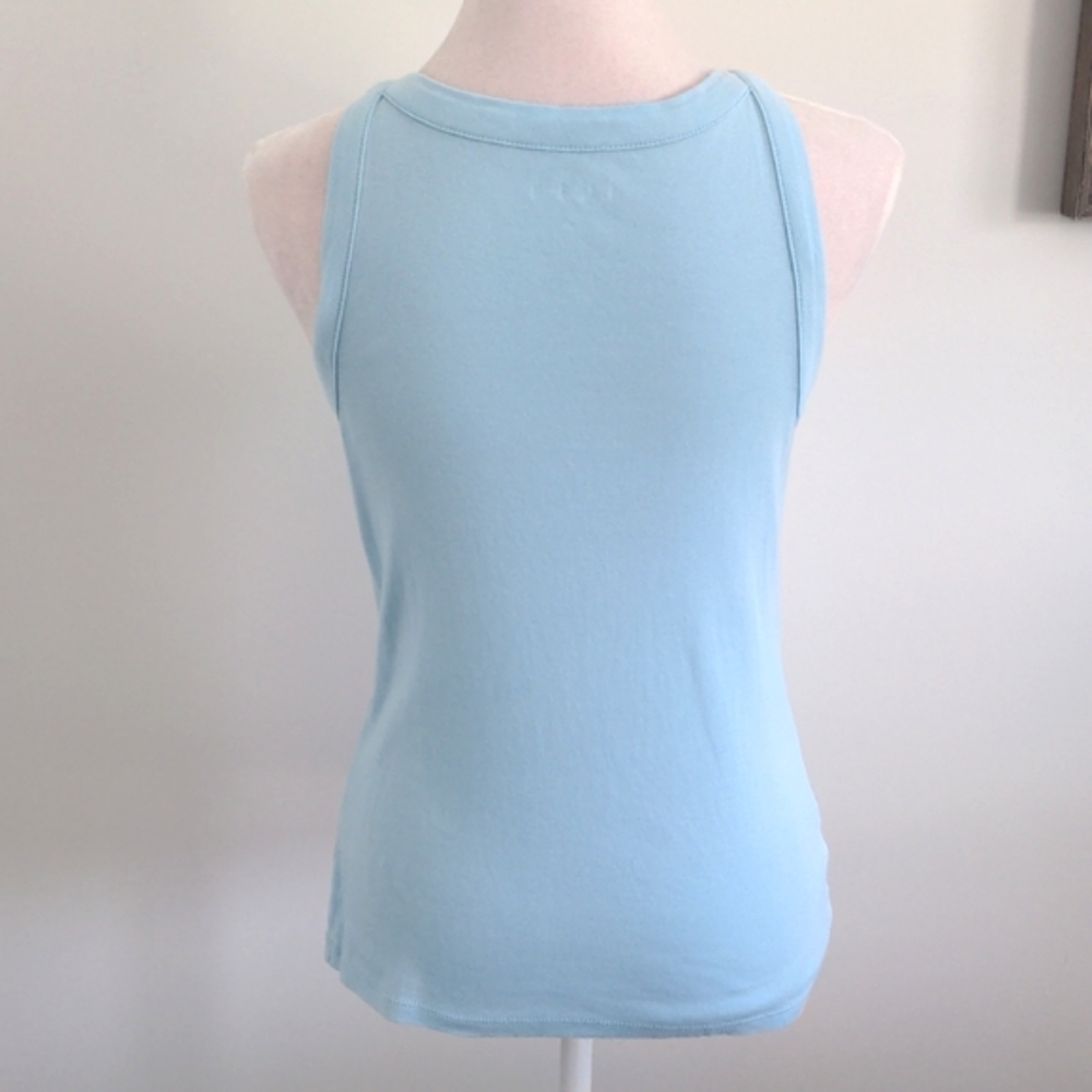 Loft Halter Style Tank Iced Blue size Medium - Picture 4 of 7